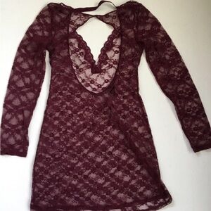 Victoria's Secret Sheer Chemise Lingerie Lace Nightie Whimsigoth